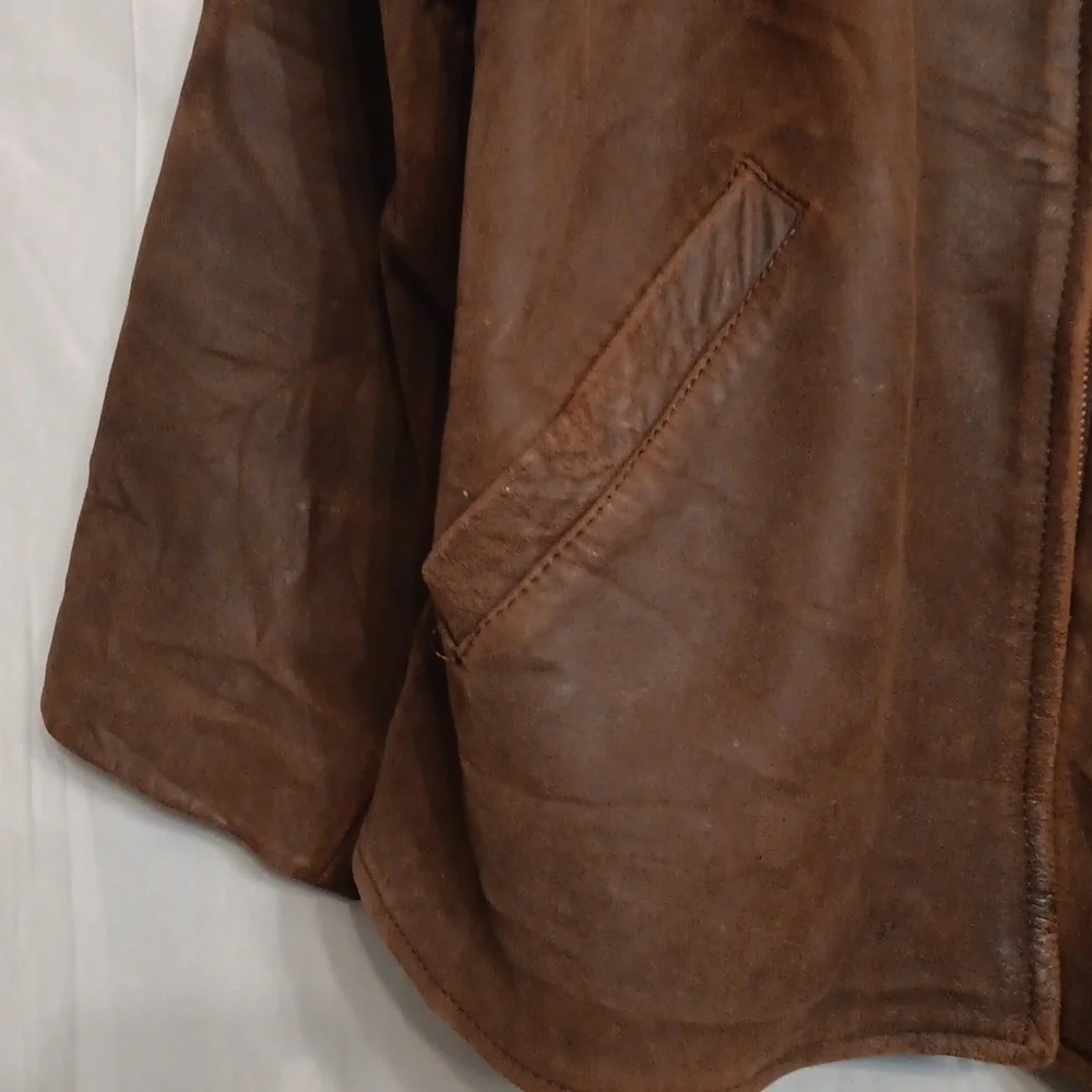 Leather Jacket Unbranded Size Xl